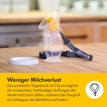 Auffangbehälter für Muttermilch Silikon, 1 St