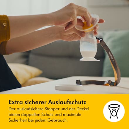Auffangbehälter für Muttermilch Silikon, 1 St