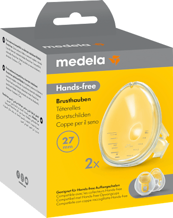 Brusthaube für Hands-free Milchpumpe Gr. L 27mm, 2 St