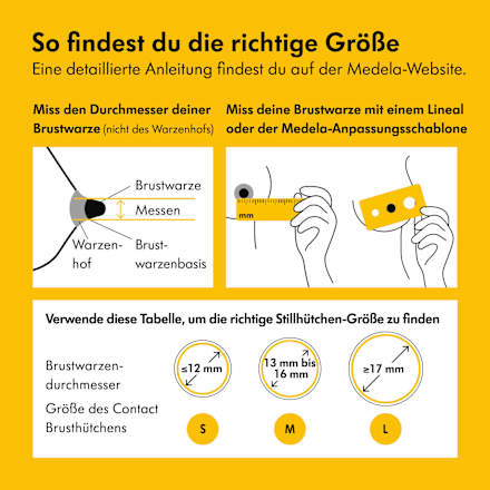 Contact Brusthütchen Gr. S, 2 St