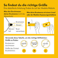 Contact Brusthütchen, Größe L, 2 St