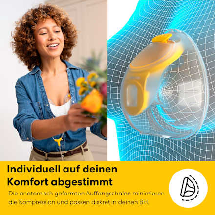 Doppelmilchpumpe Freestyle Mini Hands-free, eletrisch, 1 St