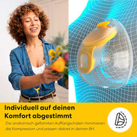 Doppelmilchpumpe Freestyle Mini Hands-free, eletrisch, 1 St