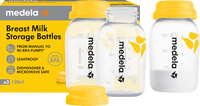 Flaschenset für Muttermilch (je 150ml), 3 St