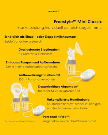 Milchpumpe Freestyle Mini, elektrisch, 1 St