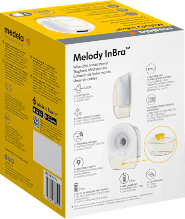 Milchpumpe Melody InBra tragbar, elektrisch, 1 St