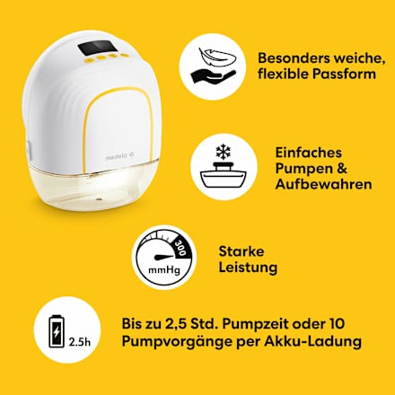Milchpumpe Melody InBra tragbar, elektrisch, 1 St