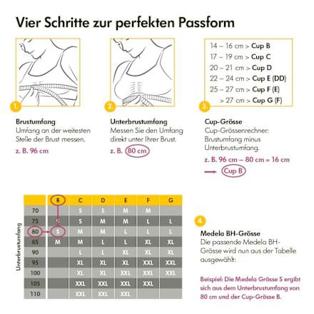 Schwangerschafts- und Still-BH chai Gr. M, 1 St