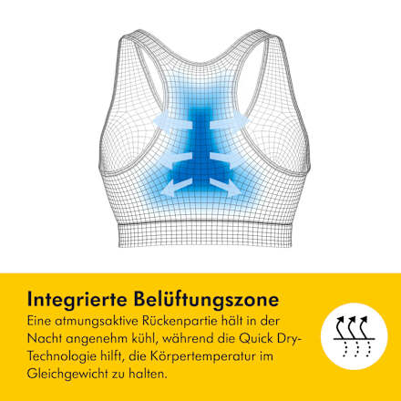 Schwangerschafts- und Still-BH Cool Sleep, chai, Gr. XL, 1 St