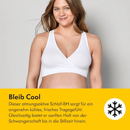 Schwangerschafts- und Still-BH Cool Sleep, chai, Gr. XL, 1 St