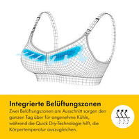 Schwangerschafts- und Still-BH Gr. L Keep Cool, weiß, 1 St