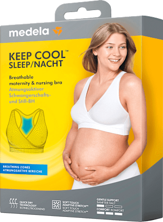 Schwangerschafts- und Still-BH Gr. XL Keep Cool, schwarz, 1 St