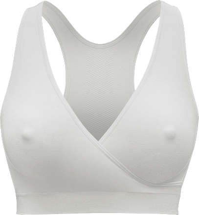 Schwangerschafts- und Still-Bustier Gr. L Keep Cool Sleep, weiß, 1 St