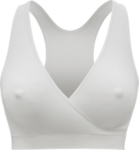Schwangerschafts- und Still-Bustier Gr. L Keep Cool Sleep, weiß, 1 St