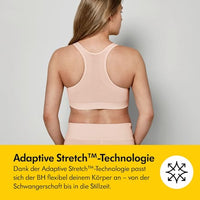 Schwangerschafts- und Still-Bustier Gr. L Keep Cool Sleep, weiß, 1 St