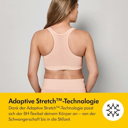 Schwangerschafts- und Still-Bustier Gr. XL Keep Cool Sleep, weiß, 1 St