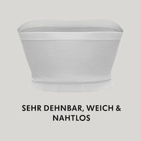 Ultraleichtes Brustband weiß, Gr. S/M, 1 St