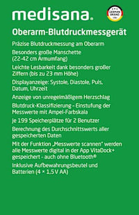 Oberarm-Blutdruckmessgerät A55, 1 St