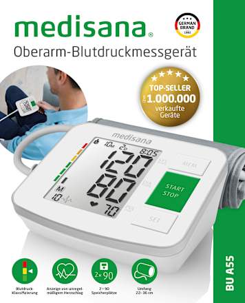 Bloeddrukmeter bovenarm A55, 1 st.
