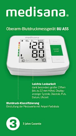 Bloeddrukmeter bovenarm A55, 1 st.
