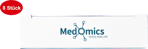 5-in-1 virustest zelftest SARS-CoV-2, Influenza A/B, RSV &amp; Adenovirus, 8 stuks