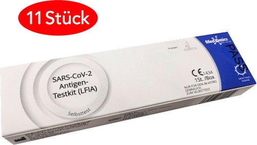 Corona Schnelltest Selbsttest, 11 St Medomics