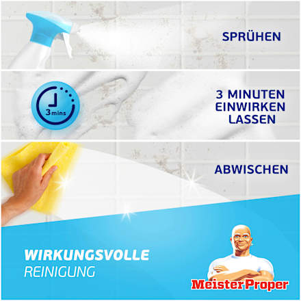 Badkamerreiniger spray, 800 ml