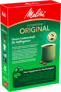 Koffiefilterzakjes Original 1x4 Aroma naturel bruin, 80 stuks