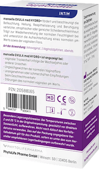 Vaginalzäpfchen Hydro+, 10 St