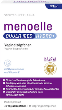 Vaginalzäpfchen Hydro+, 10 St