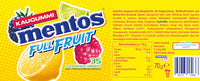 Kaugummi, Full Fruit, zuckerfrei (35 Stück), 70 g