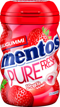 Kaugummi, Pure Fresh Erdbeere, zuckerfrei (35 Stück), 70 g