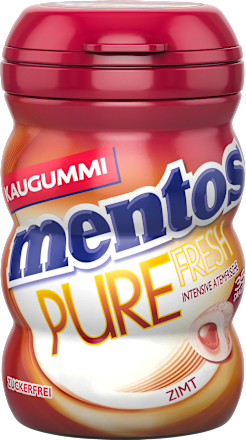 mentos Kaugummi, Pure Fresh Zimt Geschmack, zuckerfrei (35 Stück), 69,3 g