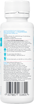 Mundspülung Zahnfleischschutz antibakteriell, Reisegröße, 100 ml