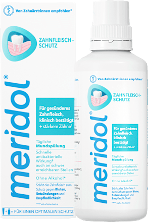 Mundspülung Zahnfleischschutz antibakteriell, 400 ml