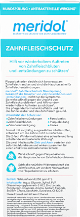 Mondwater Tandvleesbescherming Antibacterieel, 400 ml