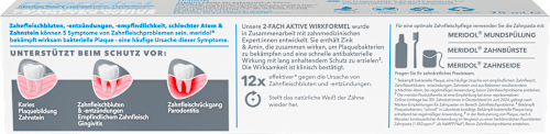 Zahnpasta Zahnfleischschutz sanftes Weiss, 75 ml