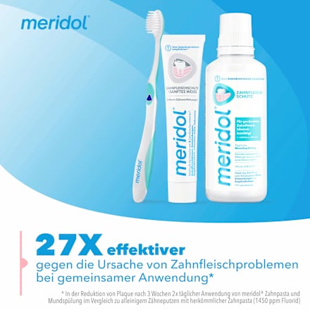 Zahnpasta Zahnfleischschutz sanftes Weiss, 75 ml