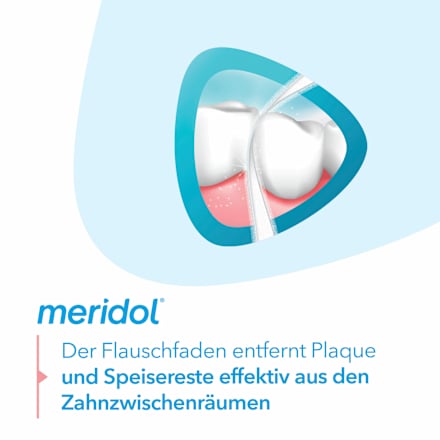 Zahnseide Flausch gewachst, 40 m