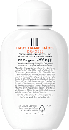 Huid Haar Nagels Gecoate Tabletten 134 stuks, 89,6 g