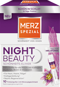 Night Beauty Schönheits-Elixier Trinkampullen 10 St, 250 ml