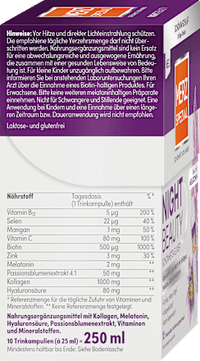Merz Spezial Night Beauty Schönheits-Elixier Trinkampullen 10 St, 250 ml