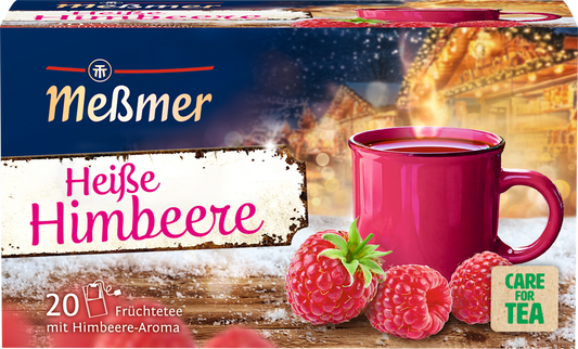 Infusion aux fruits Meßmer, Framboise chaude (20 sachets), 45 g