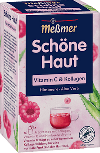 Meßmer Früchtetee, Schöne Haut mit Vitamin C & Kollagen (16 Beutel), 40 g