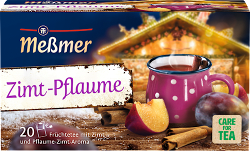 Früchtetee Zimt-Pflaume (20 Beutel), 50 g