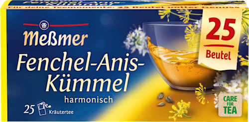 Kräutertee Fenchel-Anis-Kümmel (25 Beutel), 50 g