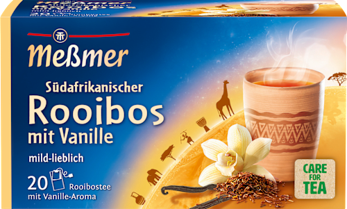 Rooibostee Südafrikanischer Rooibos mit Vanille (20 Beutel), 35 g