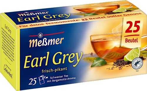 Earl Grey zwarte thee (25 theezakjes), 43,75 g