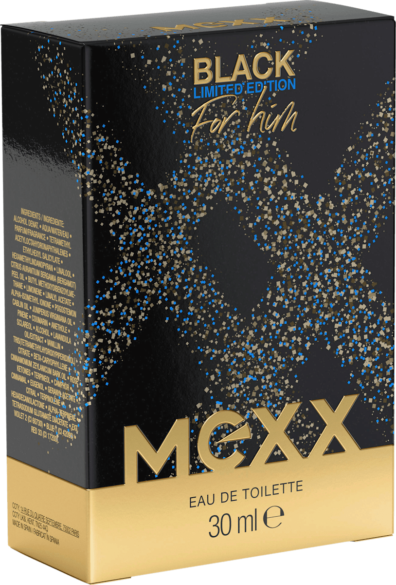 Mexx Black Man Eau de Toilette, 30 ml
