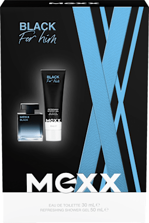 Cadeauset Zwart 2-delig, 1 stuk